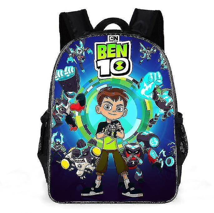 Stntv 11/13/16 Inch Ben 10 3d Print Children Backpacks Girl Boys Backpack Children's School Bags Cartoon Kindergarten Rucksack-r style 13 11 inch