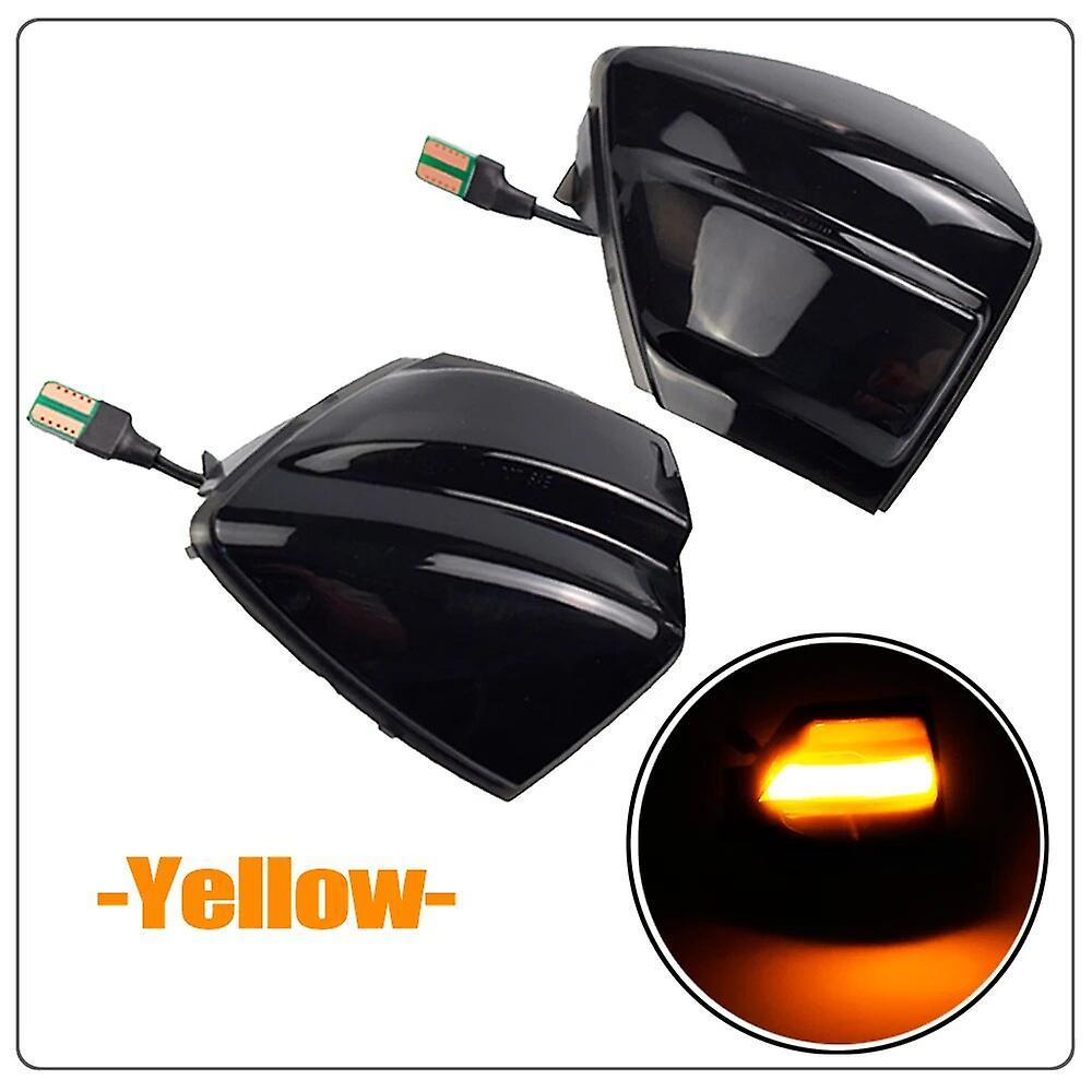 Cciyu Pair For Ford Kuga 1 Galaxy C-max 2 S-max Led Dynamic Turn Signal Light Door Wing Mirror Blinker Indicator Lamp Repeater Yellow