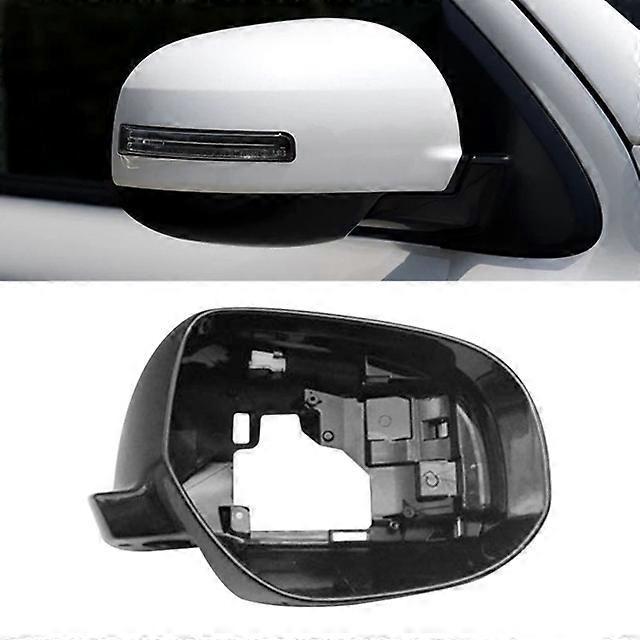 Vehicle Mirrors Auto Side Mirror Bottom Lower Holder For Mitsubishi Outlander 2013-2018 Housing Frame Wing 2014 2015 2016 Rearview Glossy Black rig..