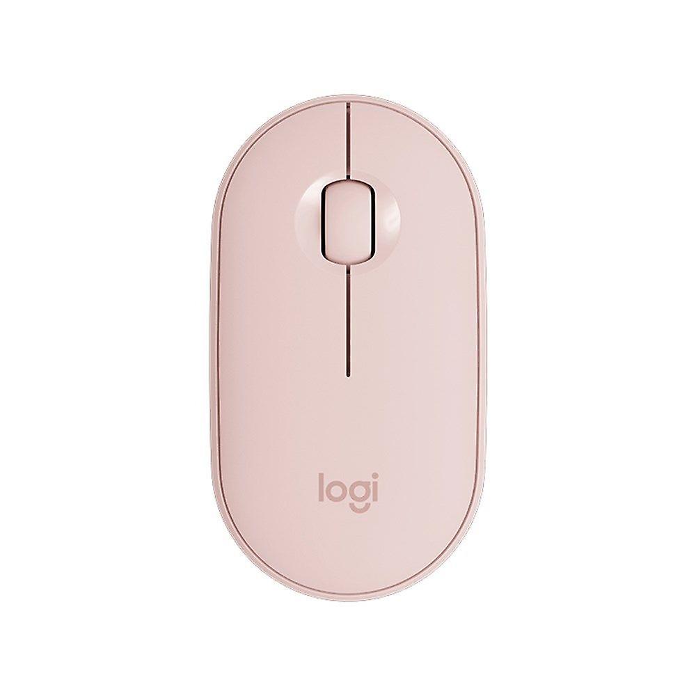 Ln-logitech M350 Pebble Mouse (bluetooth - Regular - 1000 Dpi - Pink)