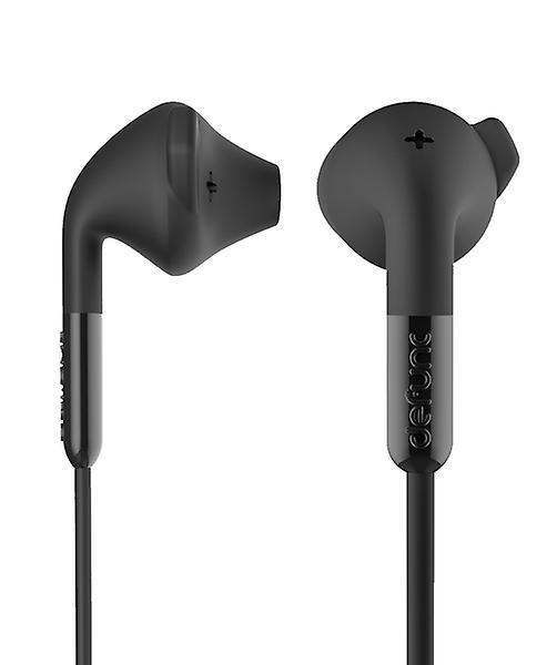 DeFunc BASIC HYBRID Earbud Earphones with Mic - Black