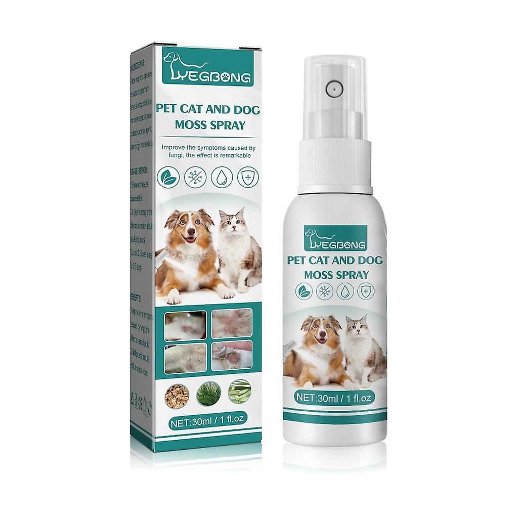 Unbrand Cat And Dog Skin-Disease Problems Ringworm Spray for Dogs Cat Itching Relief