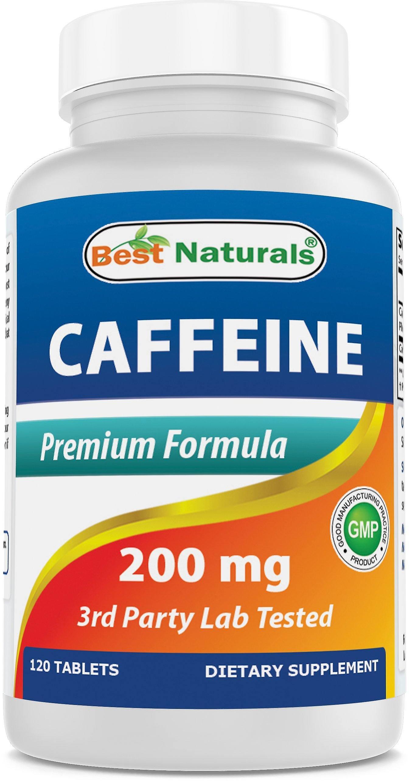 Best naturals caffeine 200 mg 120 tablets