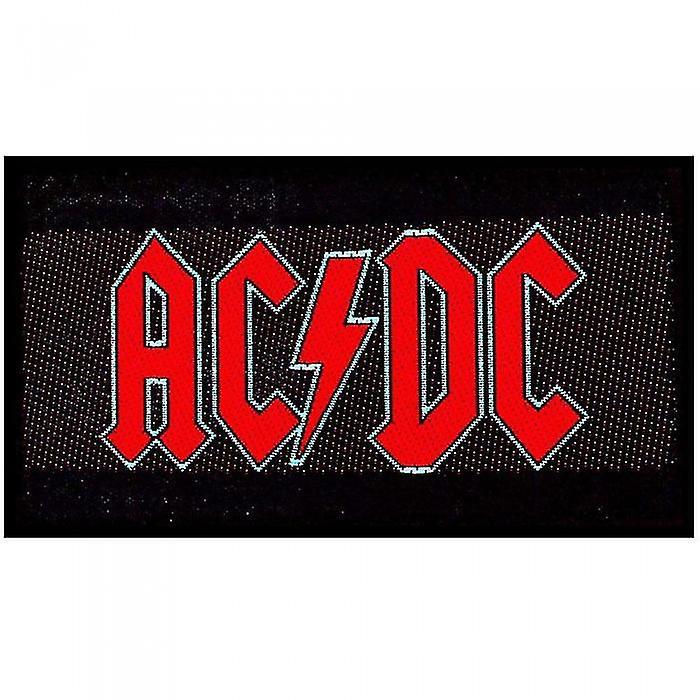 AC/DC Logo Patch Black/Red One Size