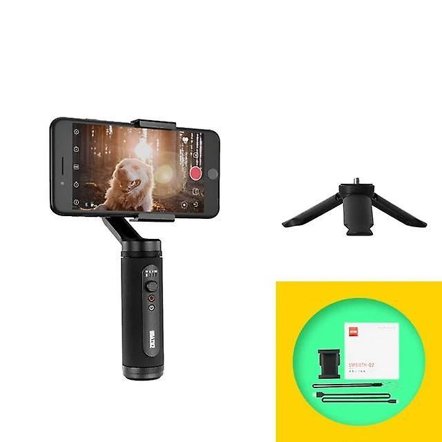 Slowmoose Smartphone Handheld 3 Axis,  Gimbal Stabilizer Action Camera Steadicam Q2 w tripod