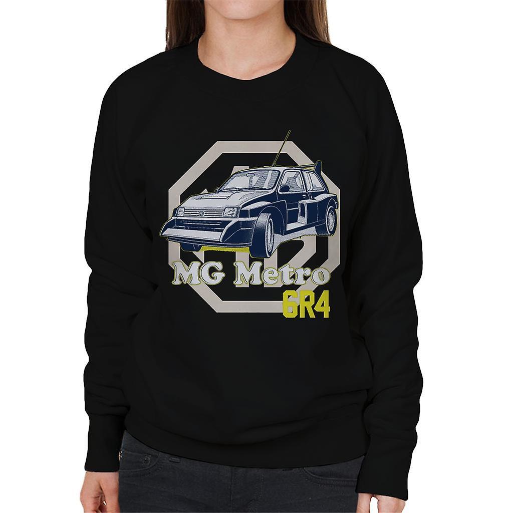 MG Metro 6R4 British Motor Heritage Women's Sweatshirt Black X-Large