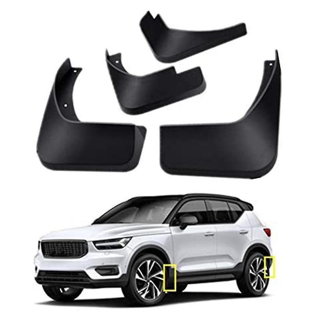 Winov For Volvo Xc40 2018 2019 2020 2021 Mud Flaps Front Rear Splash Guards Fender Kit (set Of Four)