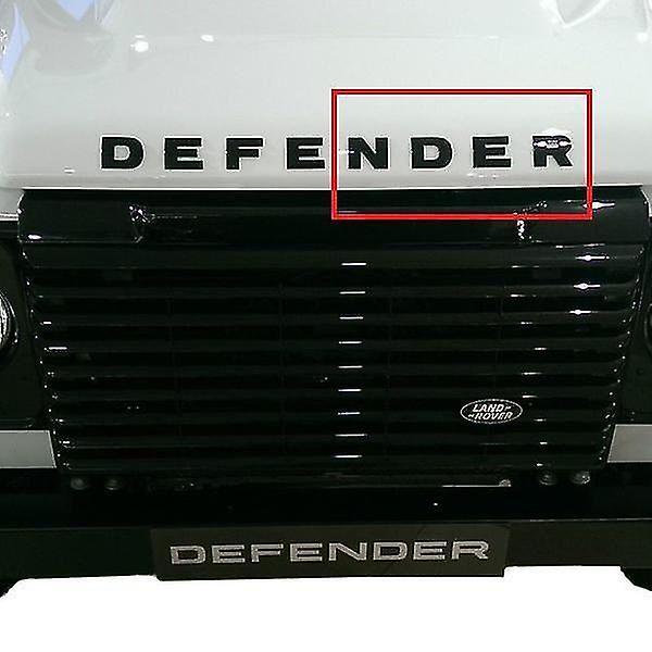 Sega Gloss black defender bonnet lettering badge emblem for puma land rover