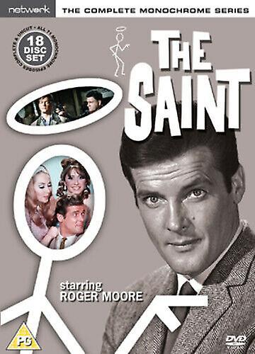 The Saint The Monochrome Episodes DVD (2006) Roger Moore cert PG 18 discs - Region 2