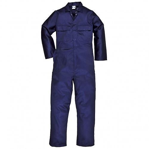 Portwest Mens Euro Work Polycotton Coverall (S999) / Workwear Bottle M x Regular