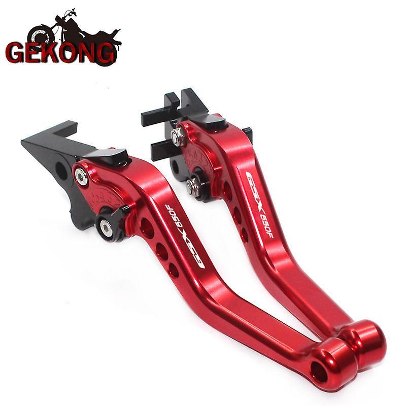 Jhshop For Suzuki Gsx650f Gsx 650f Gsx650 F Gsx 650 F 2008-2015 Motorcycle Accessories Cnc Short Brake Clutch Levers Red