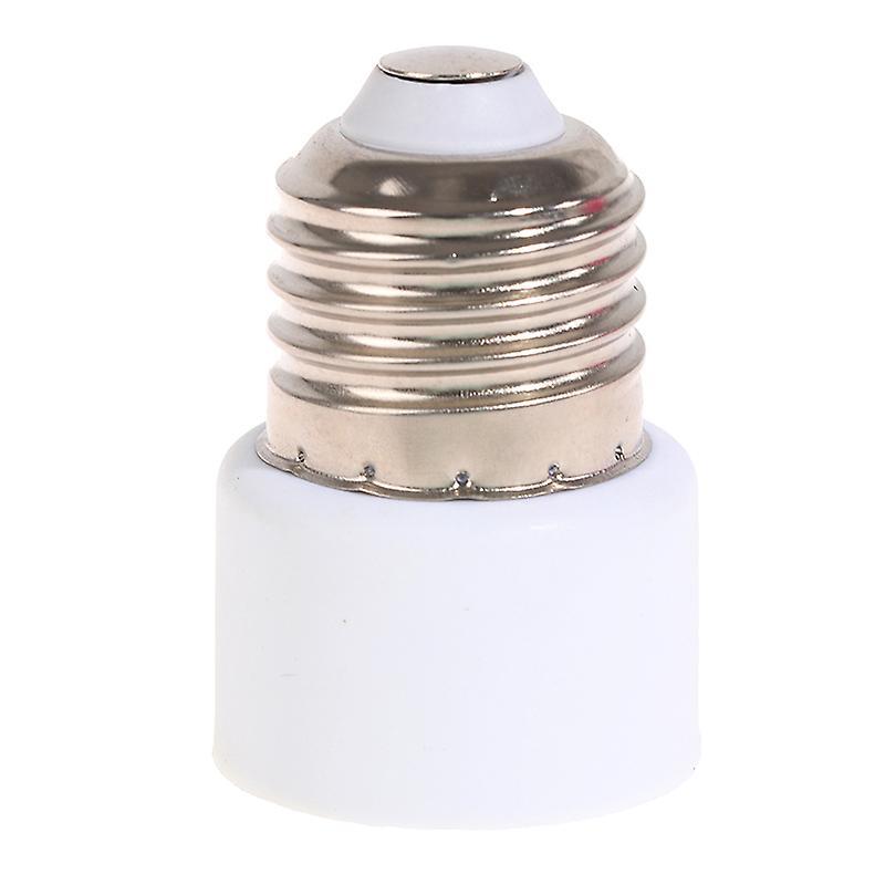 He Fei Mao Qiang Dian Zi Shang Wu You Xian Gong Si 220V E27 ABS White Connector Accessories US/EU Plug Screw Bulb Base Adapter HFMQV One Size