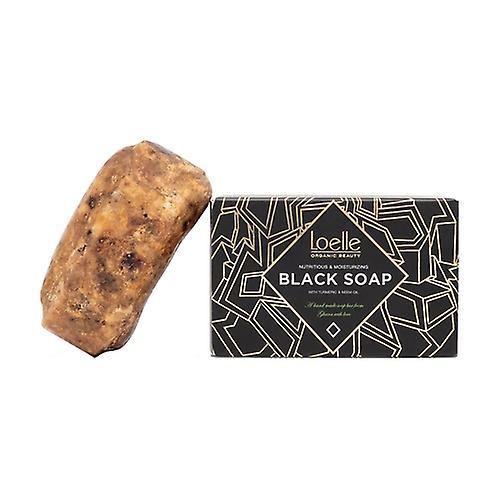 Loelle African black soap in bar 150 g