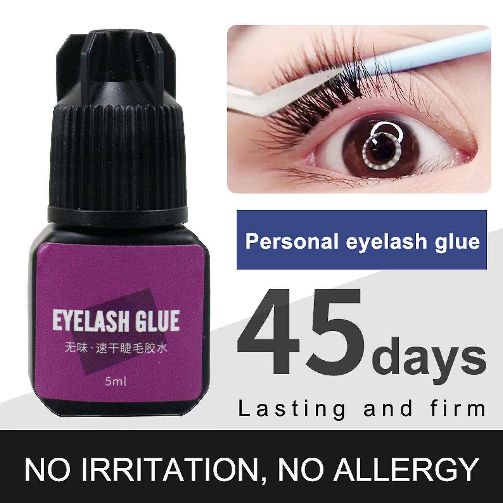 Realove 5ML Eyelash Extension Glue Waterproof Long-Lasting Quick-Drying Adhesive False Lashes Glue Grafting Lashes No Irritant Makeup