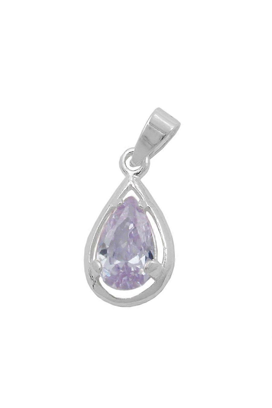 Gallay Pendant Zirconia Violet/ Lavendel Silver 925 - Gl91466