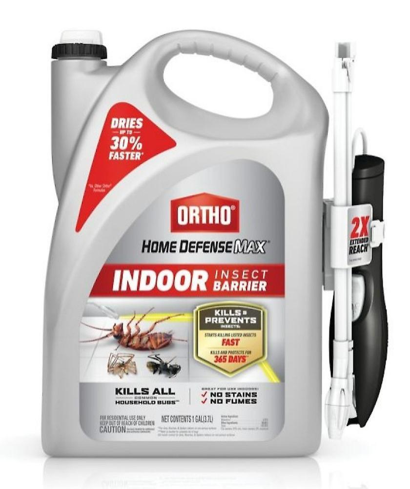 Ortho 4600810 Home Defense Max Indoor Insect Barrier with Extended Reach Comfort Wand, 1 gallon