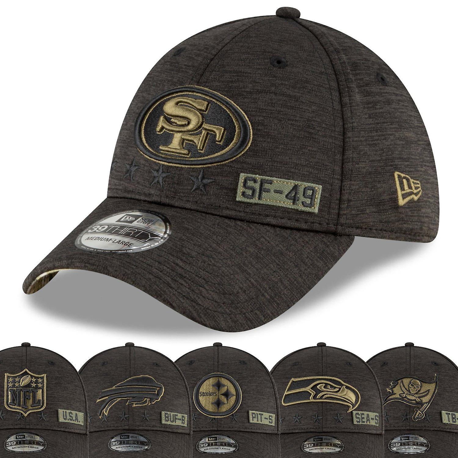 New Era 39Thirty Cap - NFL Teams Salute to Service 2020 Seattle Seahawks M/L