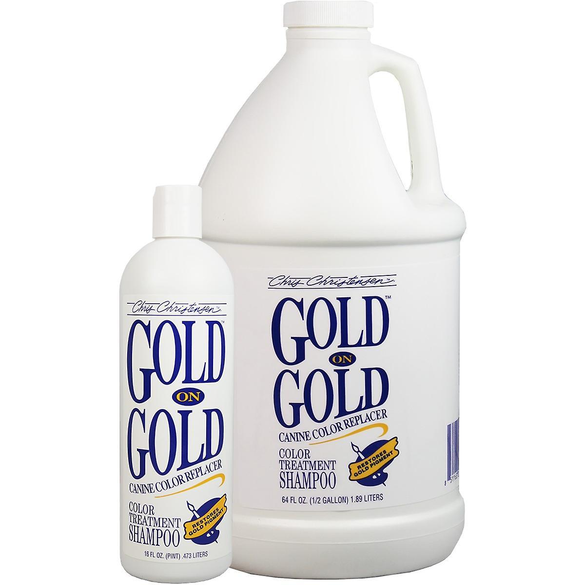 Chris Christensen Gold On Gold Dog Shampoo - Colour Intensifying Shampoo Does not apply 1.89L