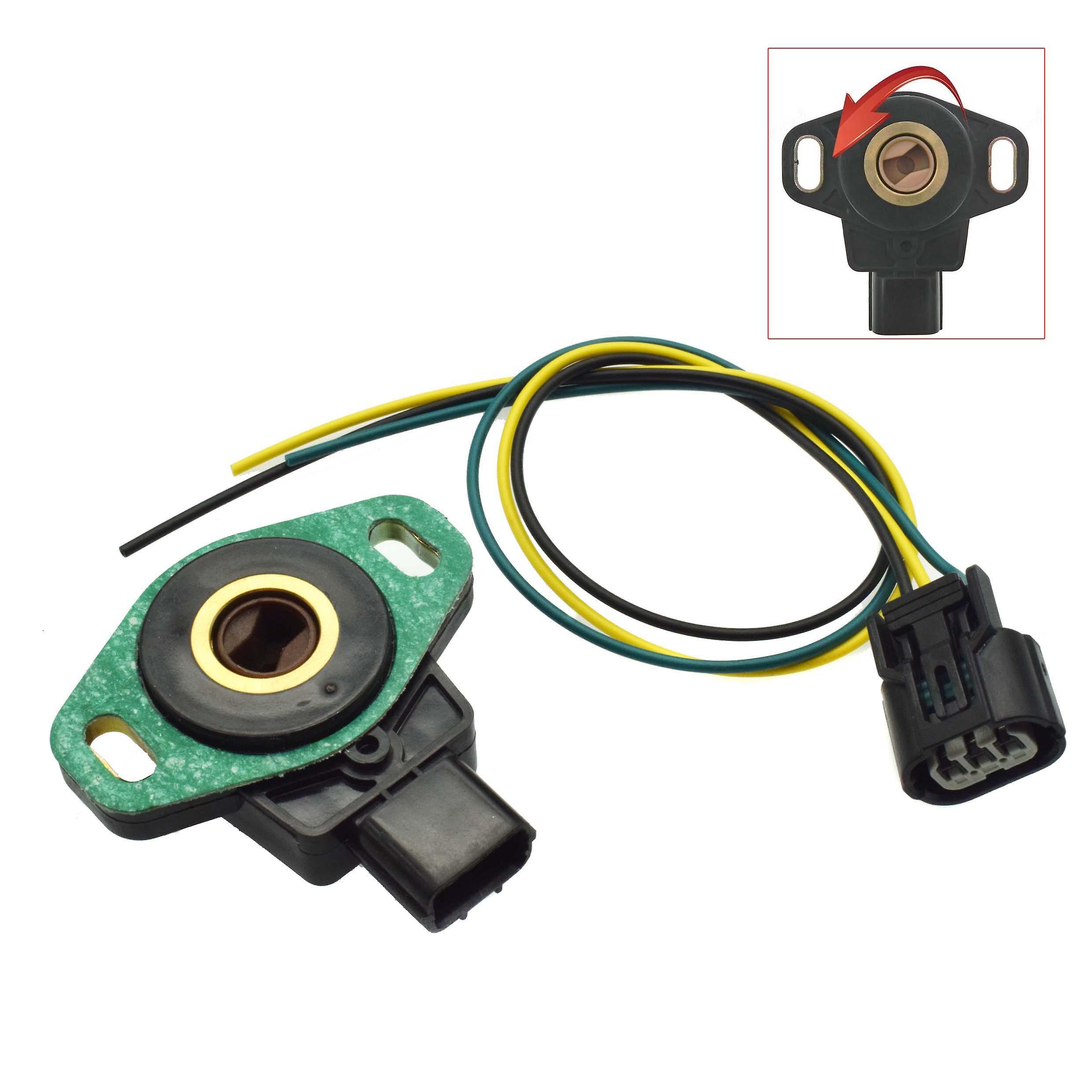 Unbrand Throttle Position Sensor Tps Or Connector With Harness Harness For Honda Civic 1.7l Or Cr-v 2.4l Or Acura Rsx 2.0l 16402-rac-a01 Sensor Kit