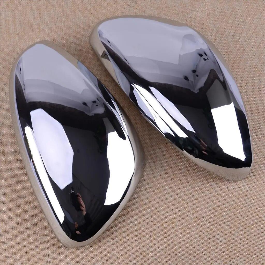 Scitoo Citall 2pcs Silver Abs Chrome Car Plated Side Rearview Mirror Cover Trim Fit For Peugeot 2008 208 2013 2014 2015 2016 2017 CHINA