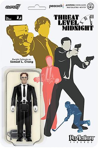 Super7 - The Office - ReAction Figures Wave 1 - Dwight Schrute as Samuel L. Chang  [COLLECTABLES] Action Figure, Figure, Collectible USA import