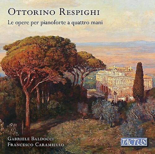 Tactus Records Respighi / Baldocci / Caramiello - Pianoforte a Quattro Mani  [COMPACT DISCS] USA import