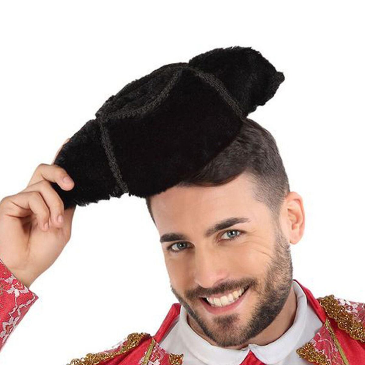 BigBuy Carnival Hat 118524 Male Bullfighter Black