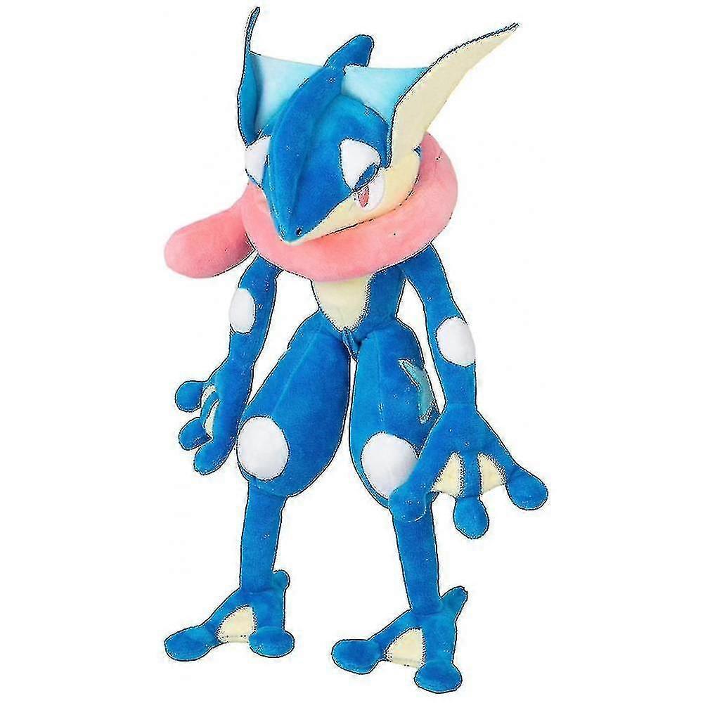 Jkw Onxe Cuddly Toy Greninja 30cm, Game Characters Soft Plush Toy Greninja Quajutsu Plush Toy, New 2023 - Quajutsu Toy Compatible With Fans Childre...