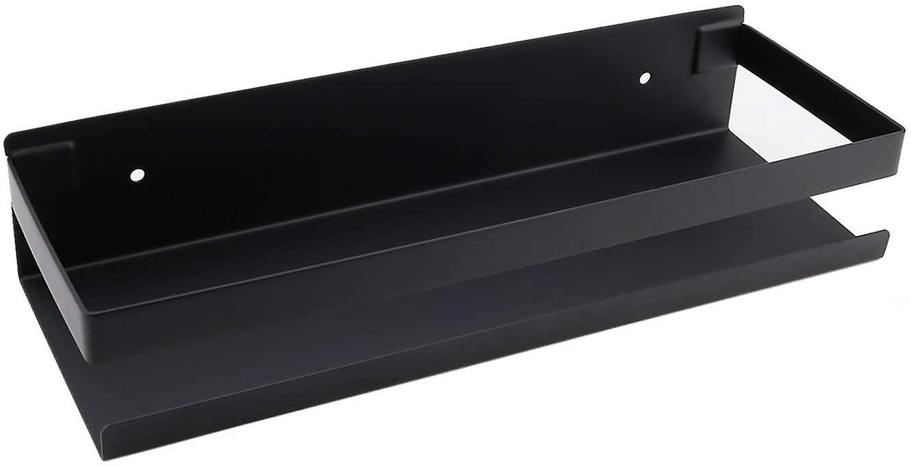 Yuzee Bathroom Wall Shelf 20-40cm Modern Matte Black Bathroom Kitchen Shower Shelf30*10.5*6cm 30cm