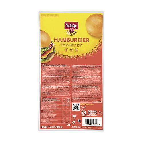 Schär Gluten-free Hamburgers Bread 4 units of 75g