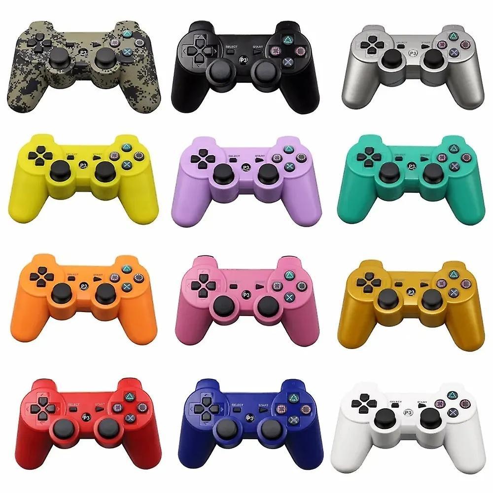 Game Console Accessories Wireless Controller For Ps3 Gamepad For Ps3 Bluetooth-4.0 Joystick For Usb Pc Controller For Ps3 Joypa Blue