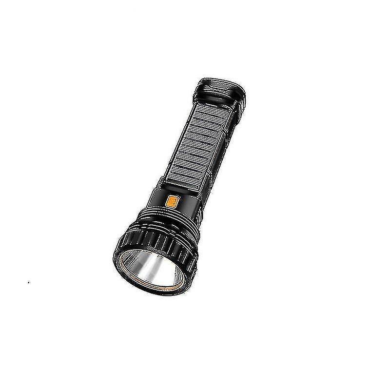 celebrate success Multi-function Portable Led Solar Powered Flashlight/ Usb Charging Waterproof