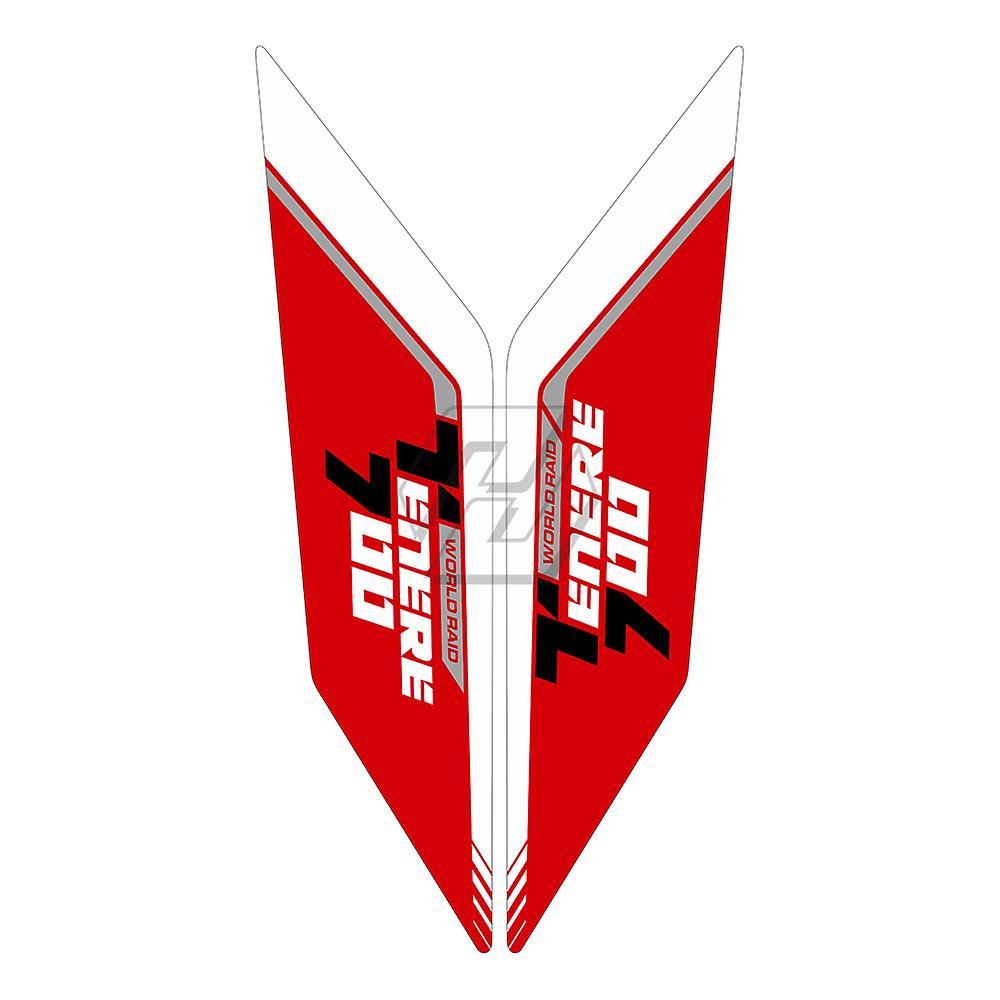 Redkid For Yamaha Tenere 700 2019-2021 One Set Motorcycle Sticker Anti-uv red