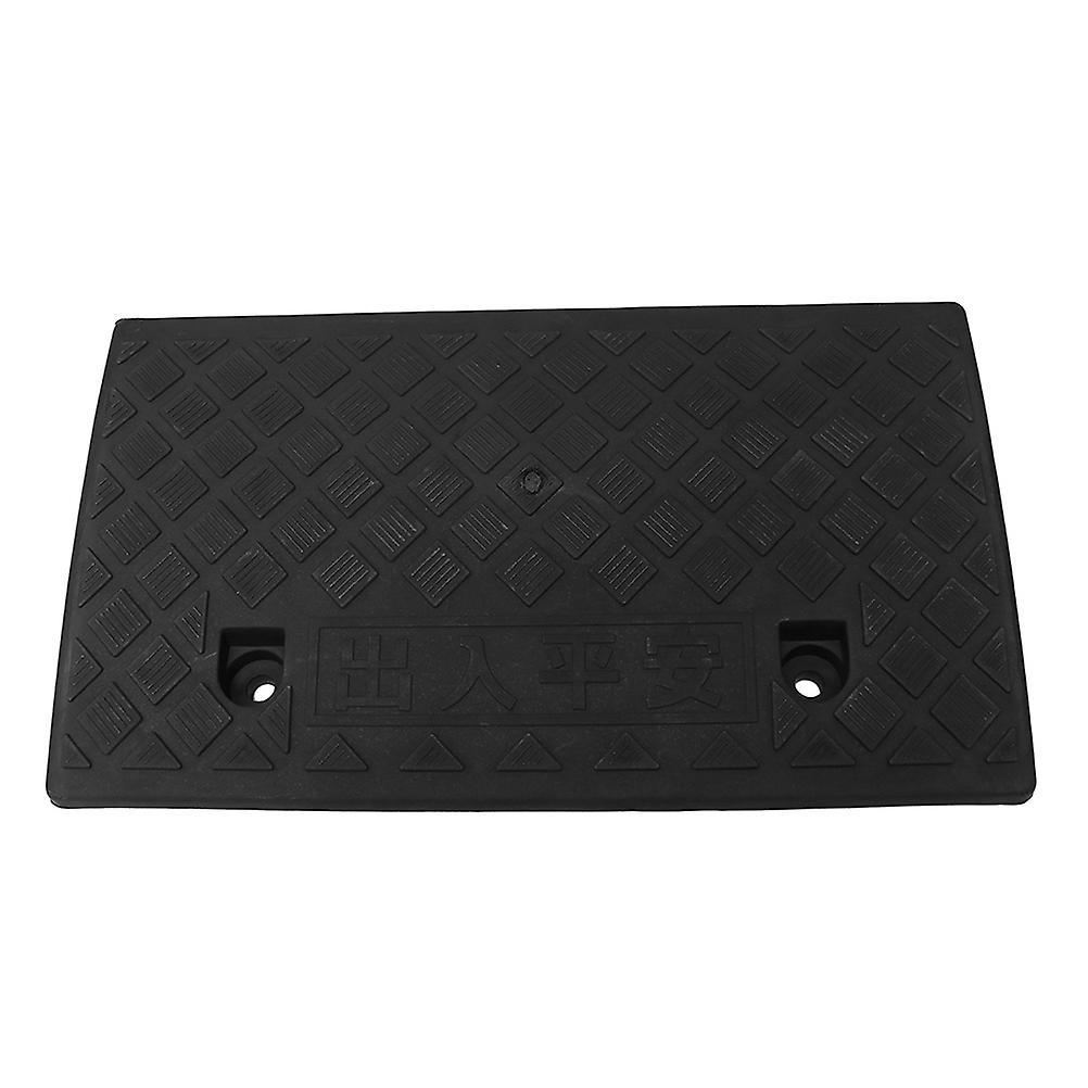 Tinksky Car Slope Ramp Motorcycle Ramp Threshold Ramp Car Loading Ramp Curb Ramp Black 50.00X27.00X9.00CM