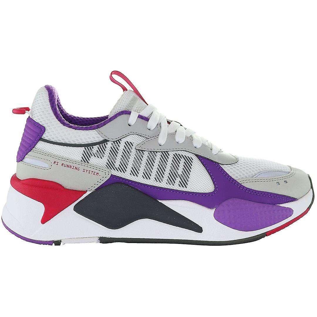 Puma RS-X Bold White Lilac Lace Up Mens Running Trainers 372715 04 UK 9 US 10 EU 43 CM 28