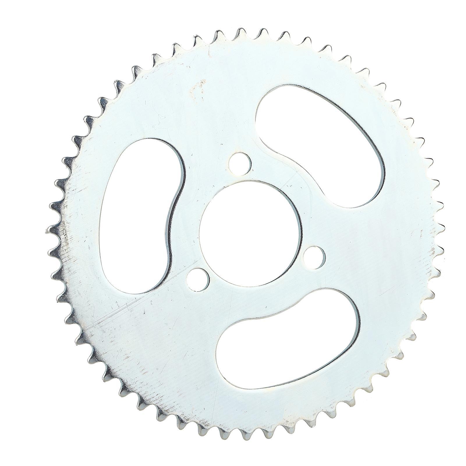 Electric Scooter Sprocket 25H 55 Tooth Metal Crankset Gear Plate with 3 Holes