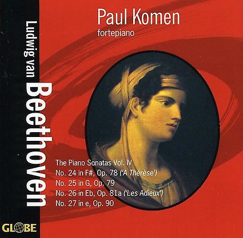 Globe Paul Komen - Piano Sonatas  [COMPACT DISCS] USA import