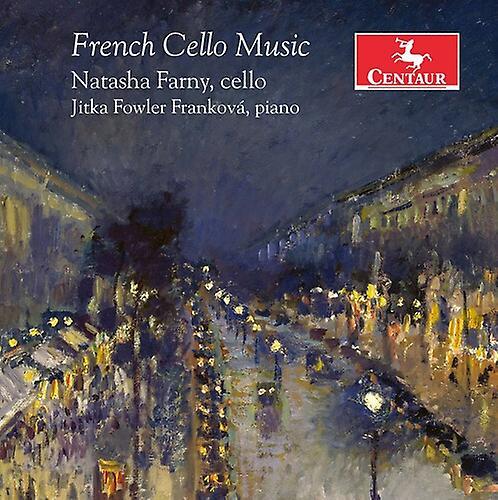 Centaur Boulanger / Farny / Frankova - French Cello Music  [COMPACT DISCS] USA import