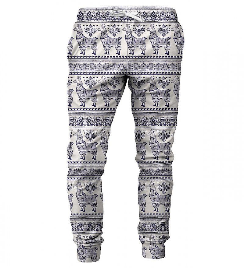 Mr Gugu & Miss Go Mr. Gugu Miss Go Llama Pattern  sweatpants clear S