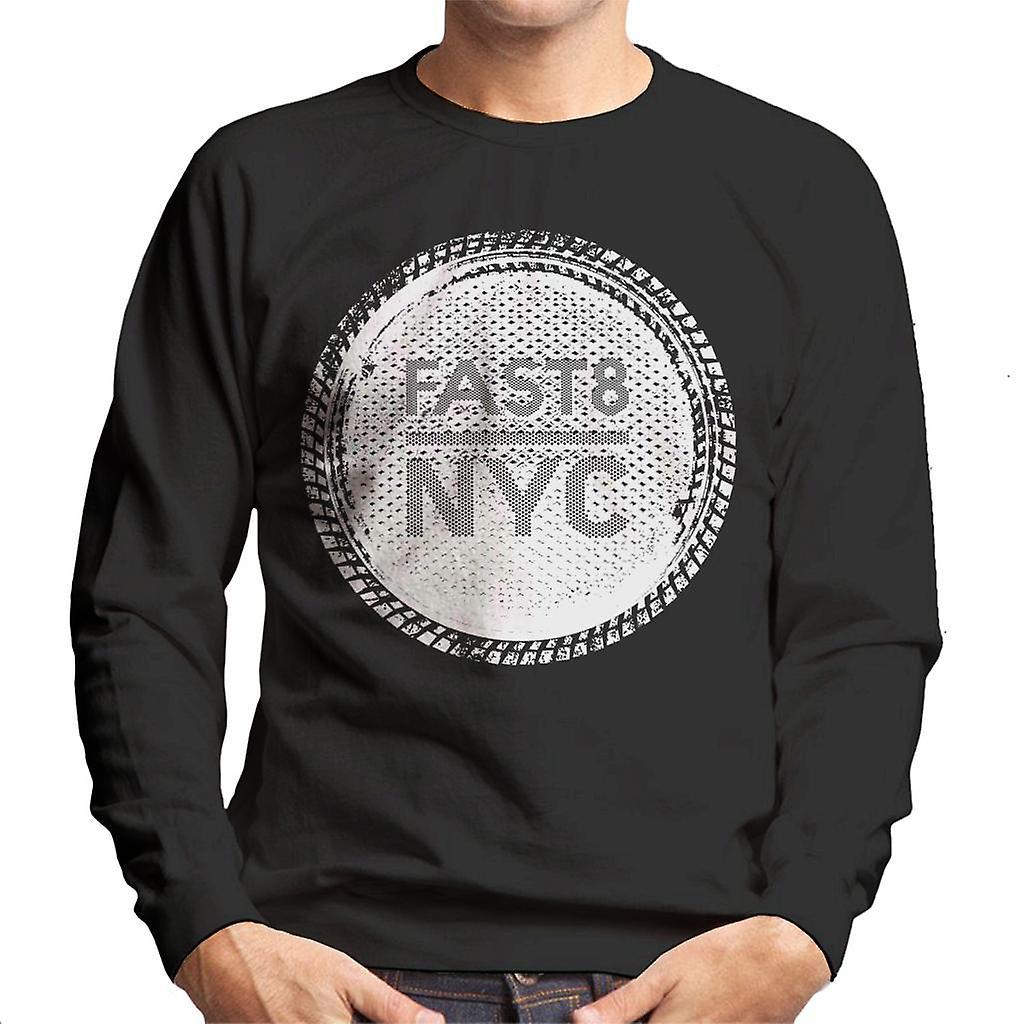 Fast & Furious Fast and Furious Fast 8 NYC Men's Sweatshirt Black XX-Large