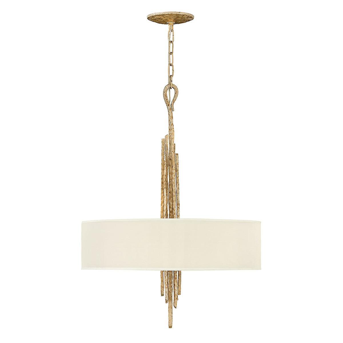 Spyre 6 Light Round Ceiling Pendant Gold E14