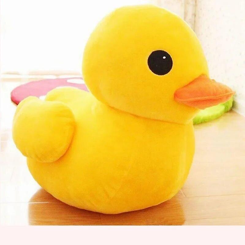 Begleri Giant Yellow Duck Plush Pillow Soft Stuffed Animals Simulated Ducks Plushie Toy Cute Home Decor Pillow Wholesale Xmas Kids Gift 30cm