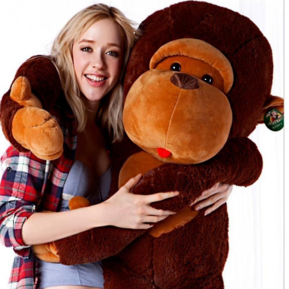 Children's Gifts Giant Plush Monkey Toy Huge Large Big Toy Stuffed Monkey Banmo 110CM