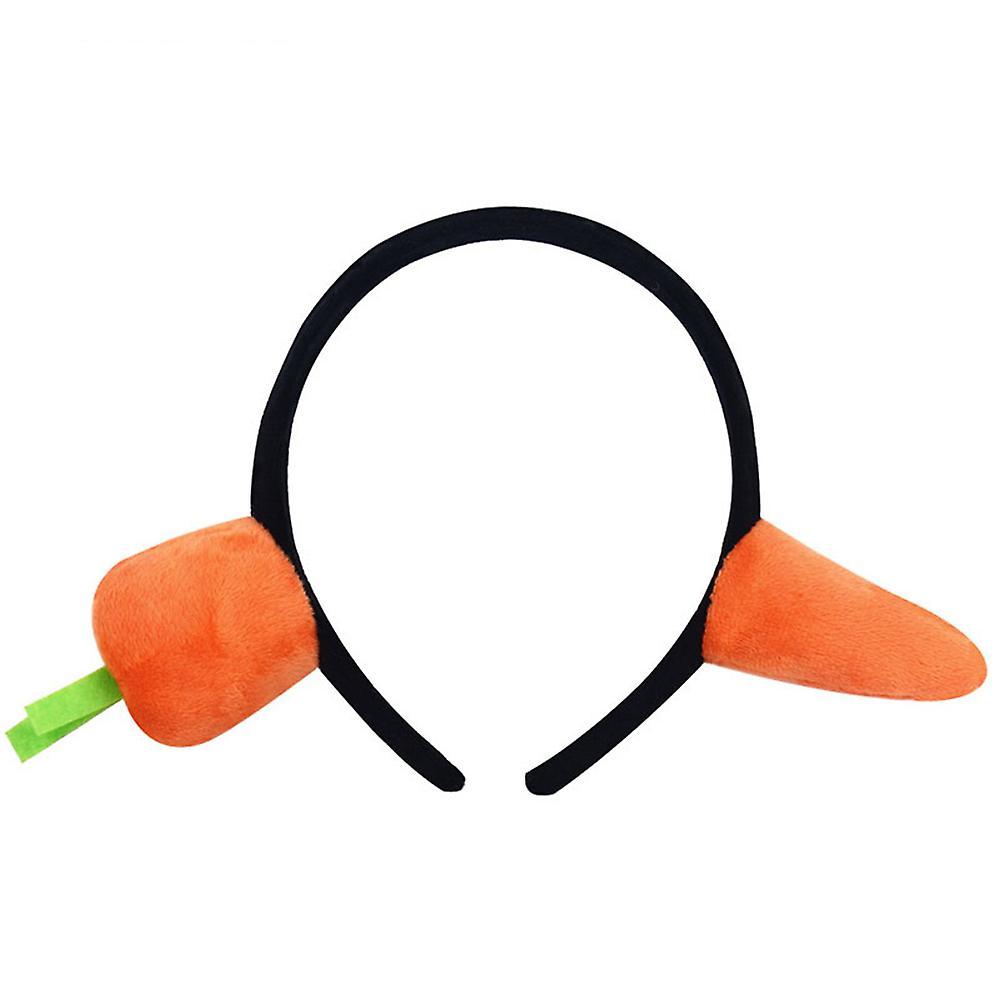 Tuelaly Funny Weird Fish Carrot Hair Hoop Headband Cosplay Party Headwear Accessory