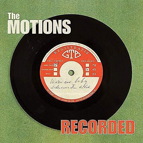 Butler Records The Motions - Recorded  [VINYL LP] Colored Vinyl, Gold USA import