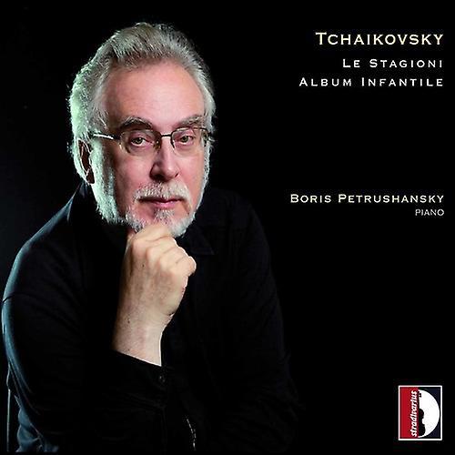 Stradivarius Tchaikovsky / Petrushansky,Boris - Seasons Op. 37Bis / Children's Album Op. 39  [COMPACT DISCS] Digipack Packaging USA import