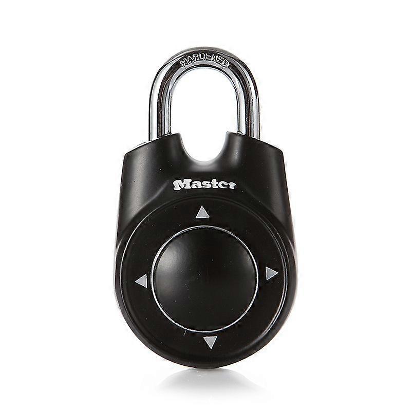 Szsljsm Multipurpose Four Arrow Directional Master Combination Lock, Set Your Own Direction Lock,94*54mm,black