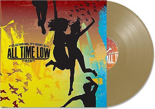 Hopeless Records All Time Low - So Wrong It's Right  [VINYL LP] Colored Vinyl, Gold USA import