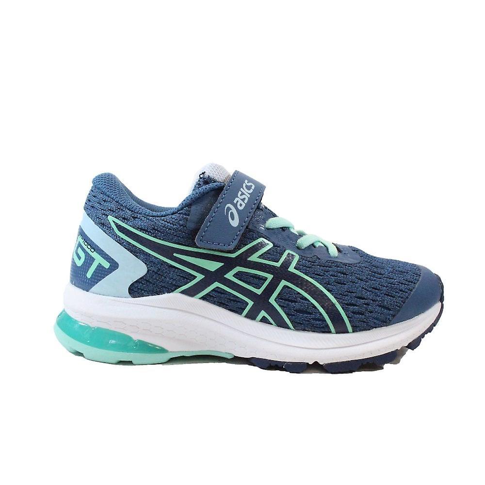 Kids Asics GT-1000 9 PS | Grand Shark/Peacoat | Girls Running Trainers Uk 9 Kids