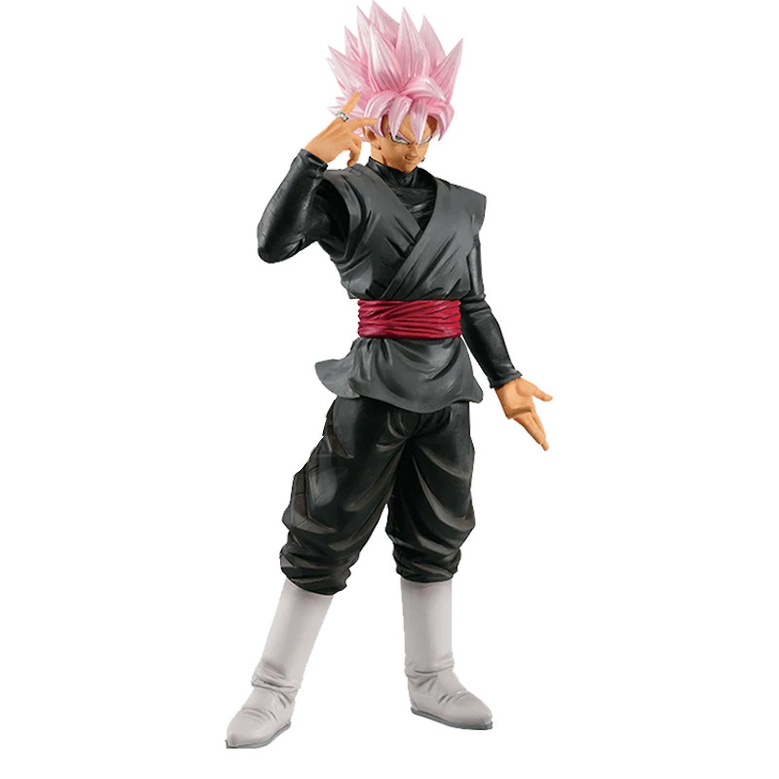 Remorui Anime Action Model Cool Design PVC Son Goku Figurine Model for Kid Black